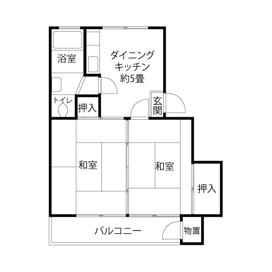 間取図(Bタイプ)