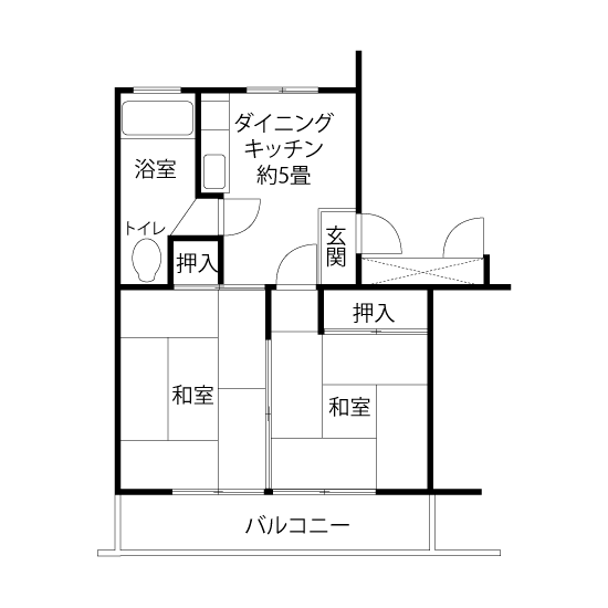 間取図（BNタイプ）