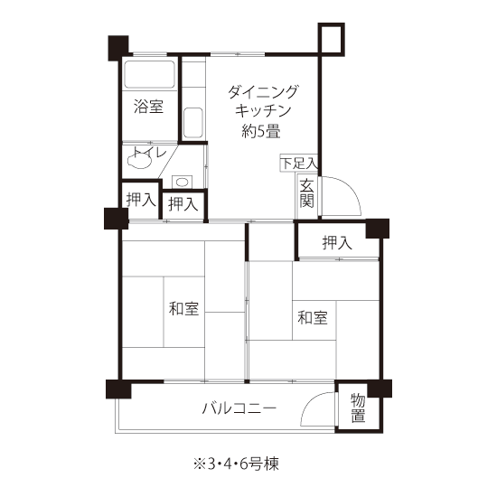 間取り図（Bタイプ）