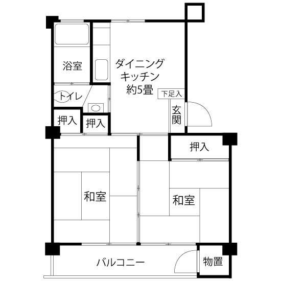 間取り図（Bタイプ）