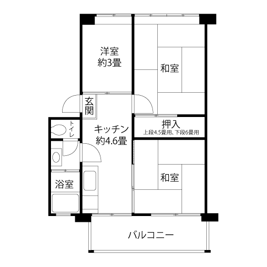 間取り図（Fタイプ）