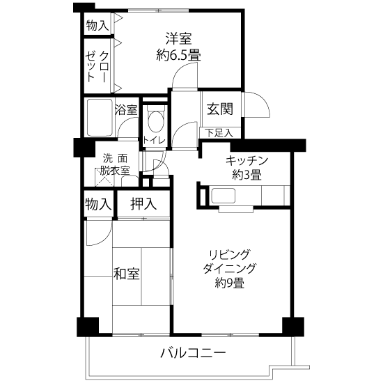 間取り図（Lタイプ）