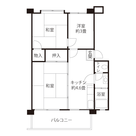 間取り図（Fタイプ）