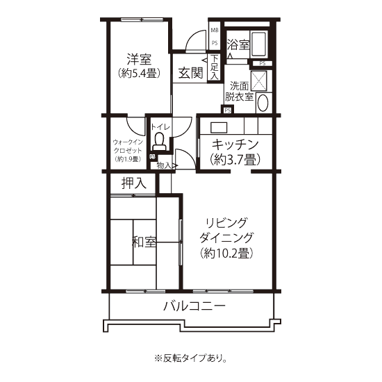 間取り図（Lタイプ）