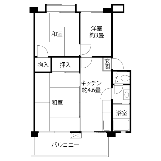 間取り図（Fタイプ）