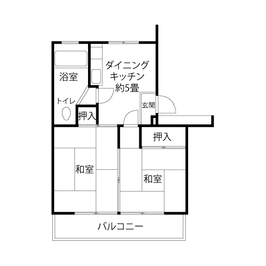 間取図（BNタイプ）