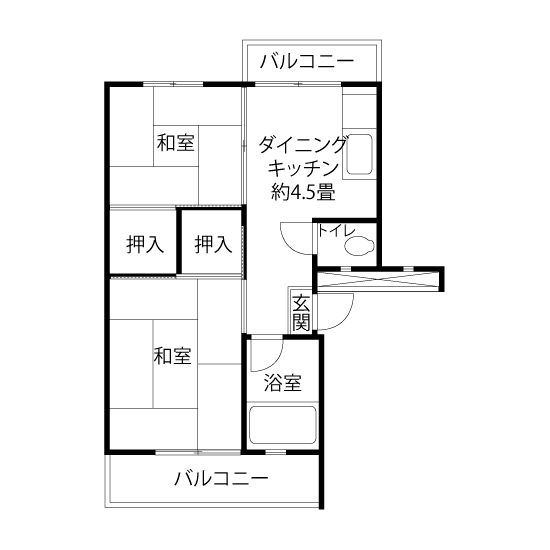 間取図（BSタイプ）