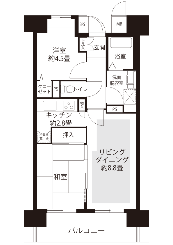 間取図（L2タイプ）