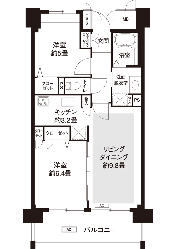 間取図（L3タイプ）