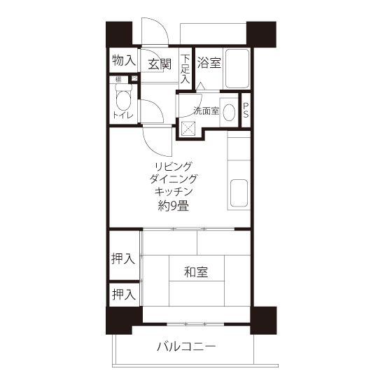 間取図（AL2タイプ）