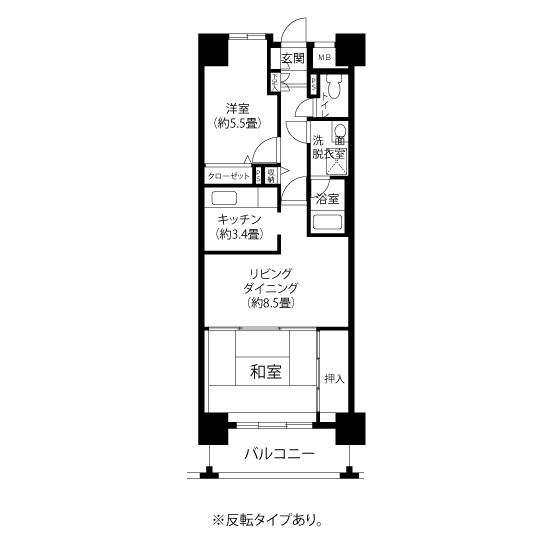 間取図（L1タイプ）