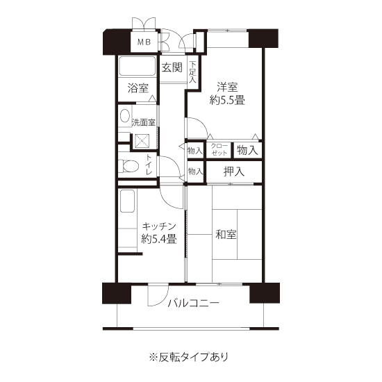 間取図（Cタイプ）