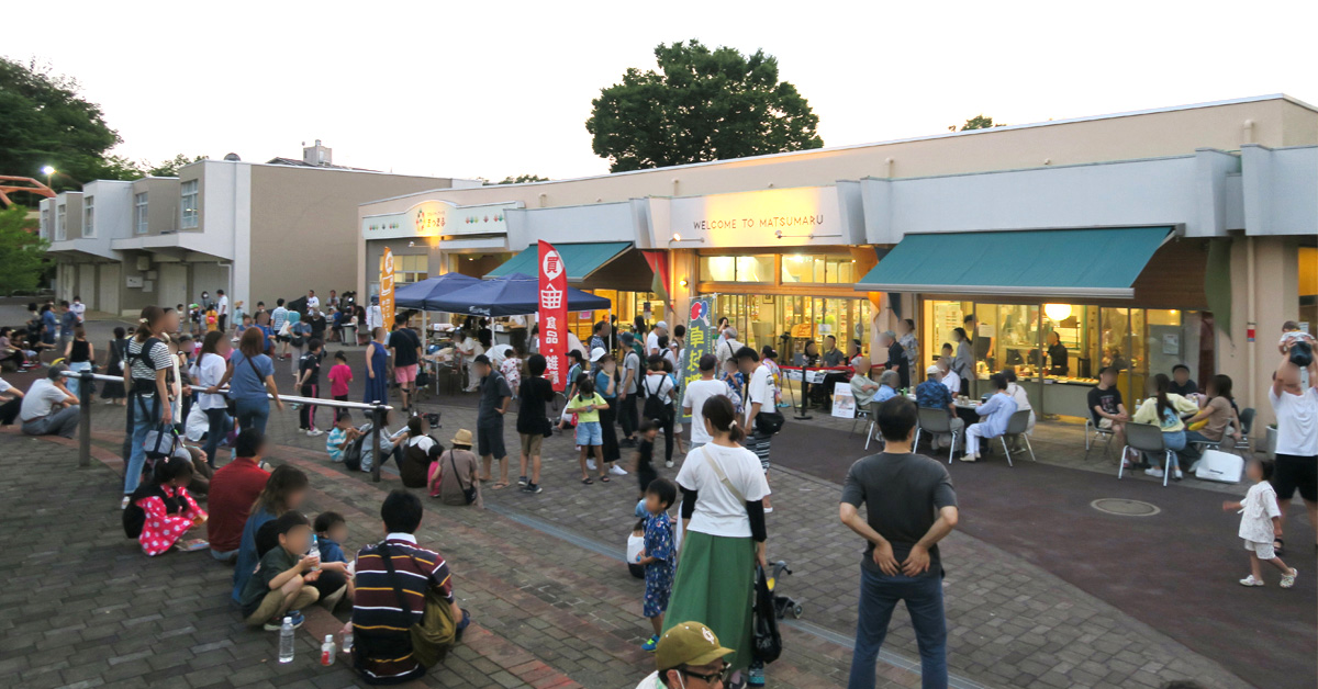 夕涼み会全景