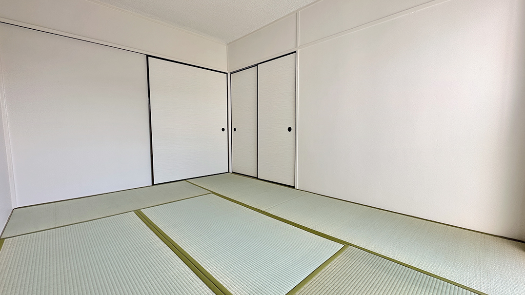 BSタイプ(2DK)　和室1(6畳)2