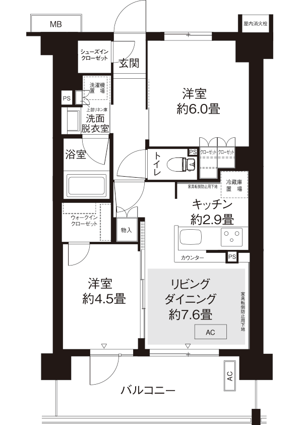 間取図（L1タイプ）