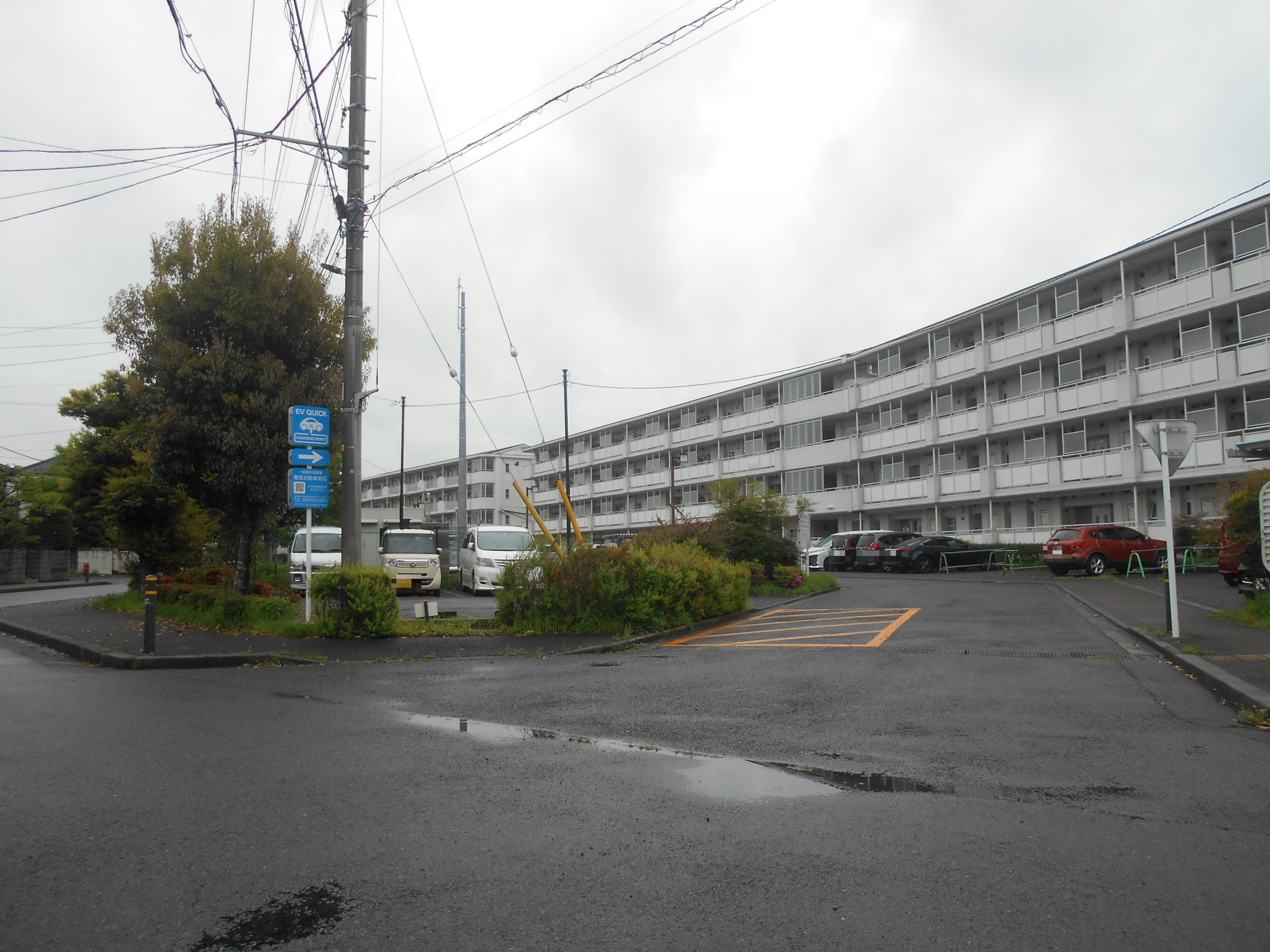 都営町田金森一丁目アパート【電気自動車対応】駐車場の画像