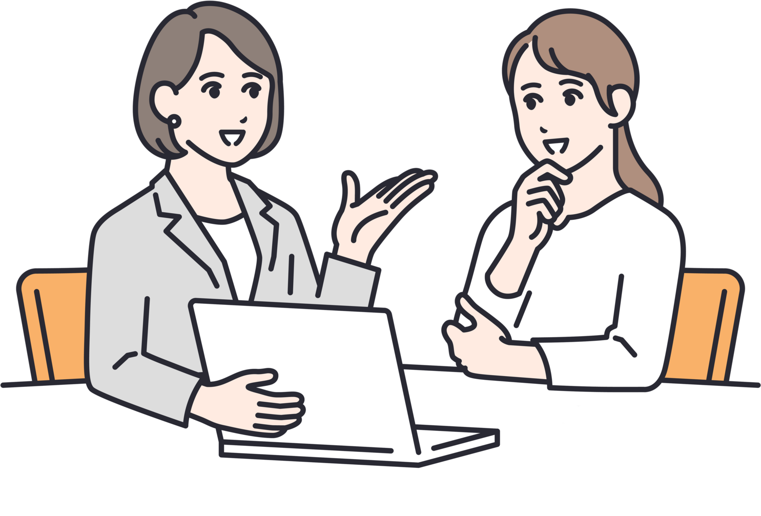 ひとり親相談会イメージイラスト