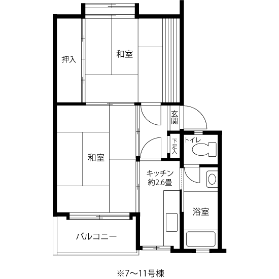 間取図（Cタイプ）
