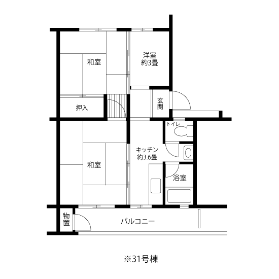 間取図（Fタイプ）