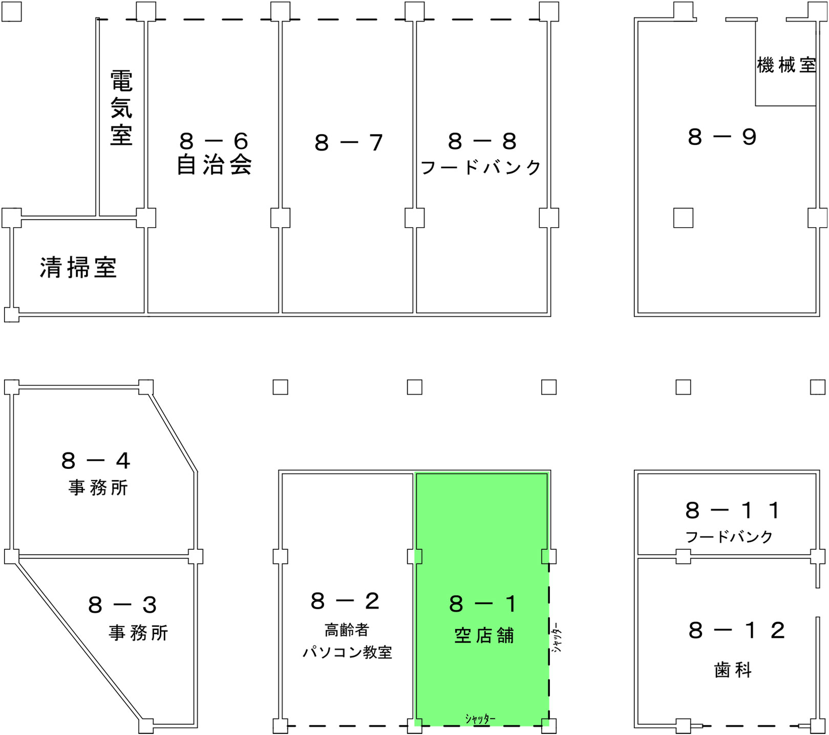 横川町平面図（PDF 新規ウィンドウで開きます：33KB）