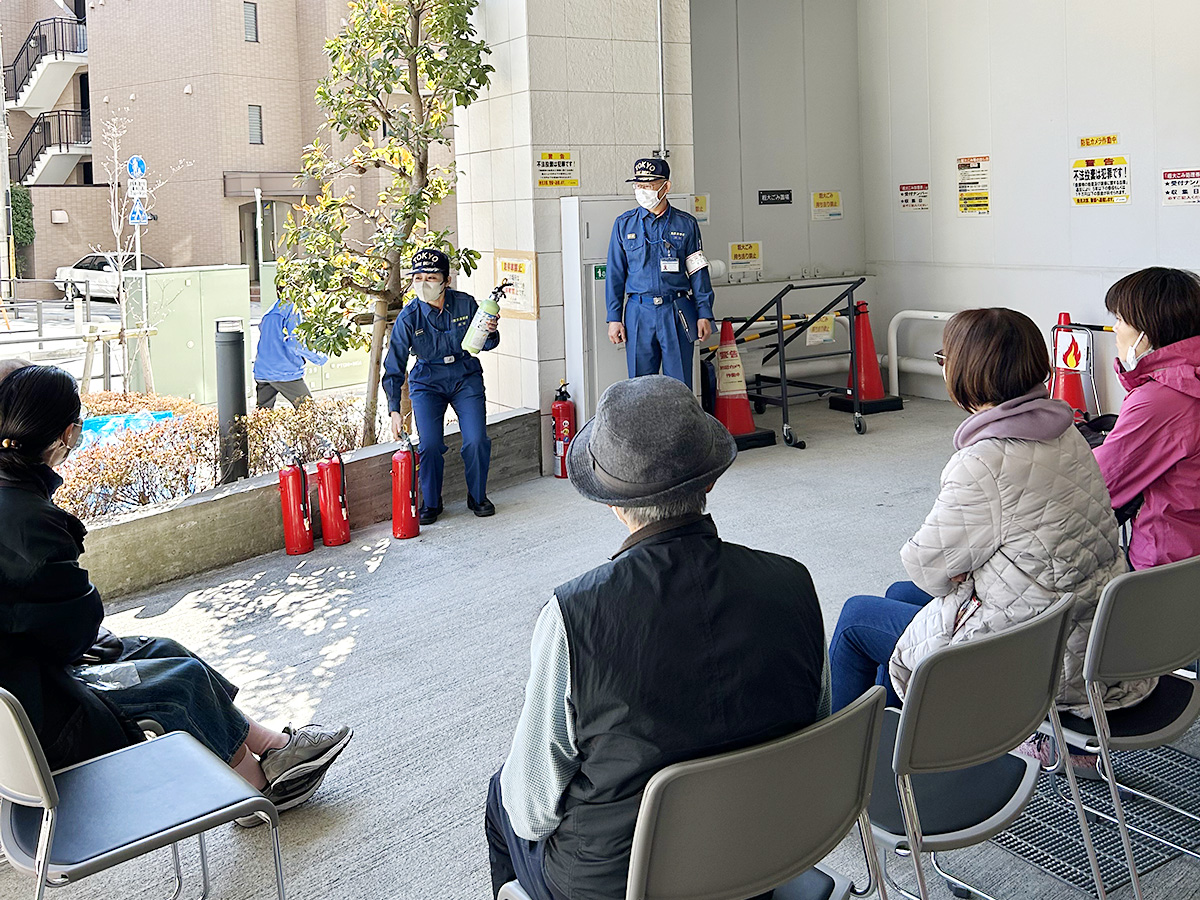 初期消火訓練の画像1