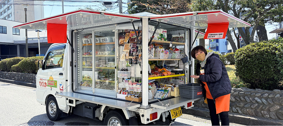 現地での出店の様子の画像