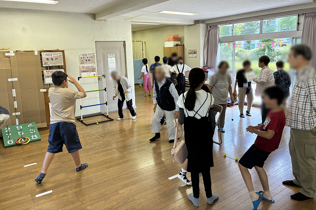 コミュニティサロン会場の写真