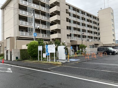都営江北一丁目第3アパート【電気自動車対応】駐車場の画像