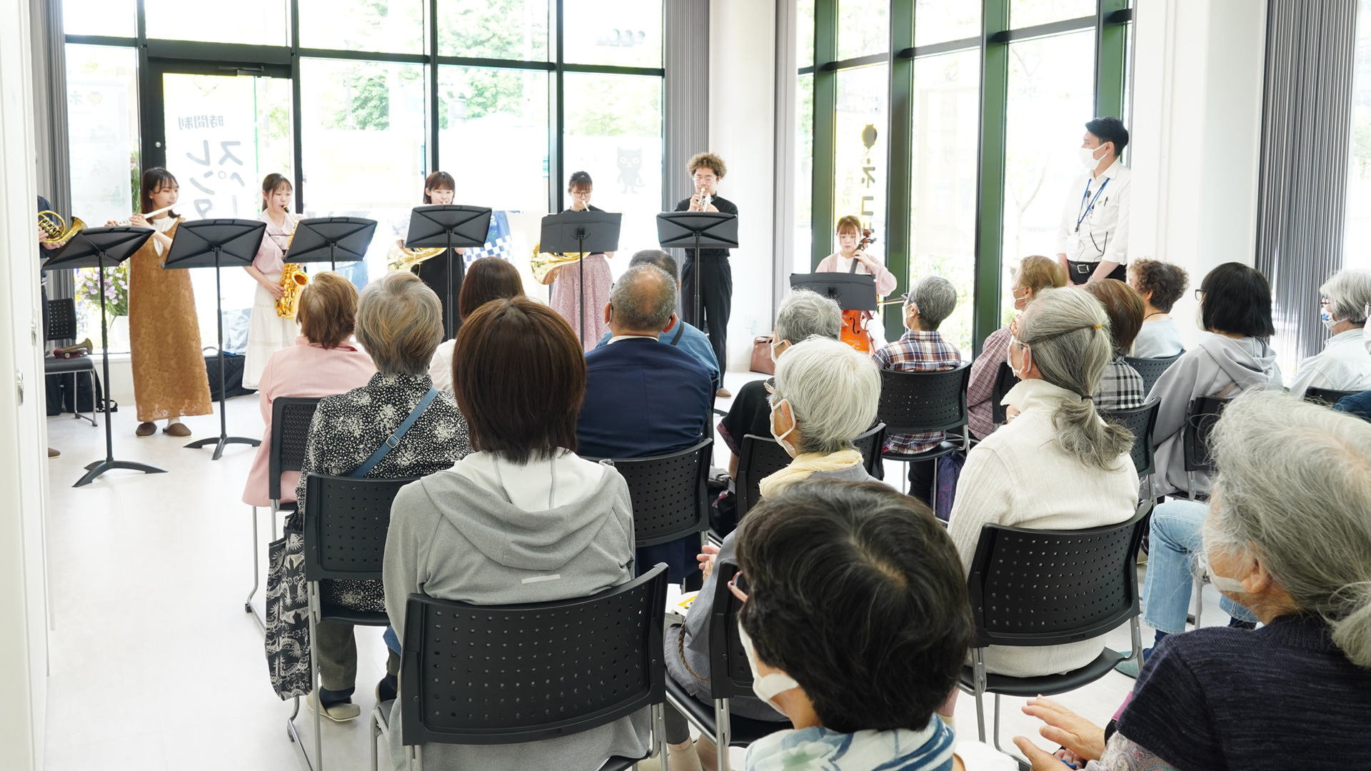 器楽演奏会・作品展示 （桜美林大学）の写真