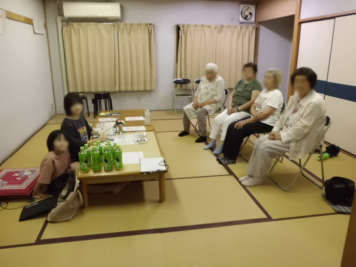 クーリングスポットの様子①