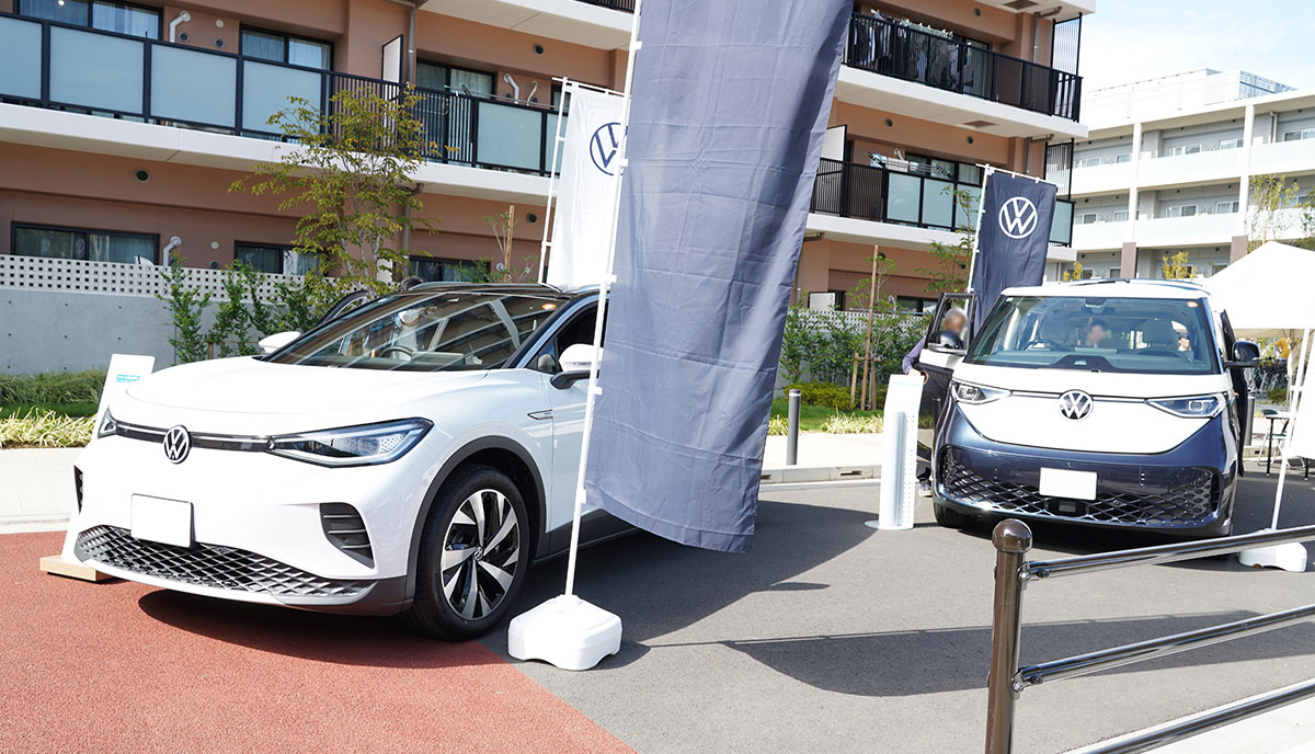 EV試乗・展示会の写真