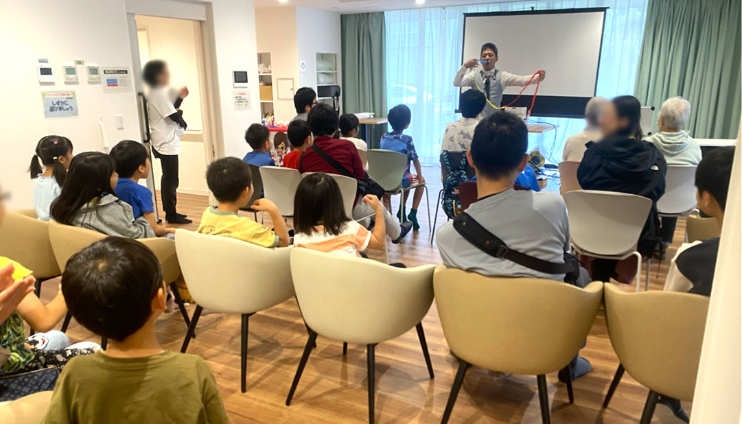 マジックショーの写真