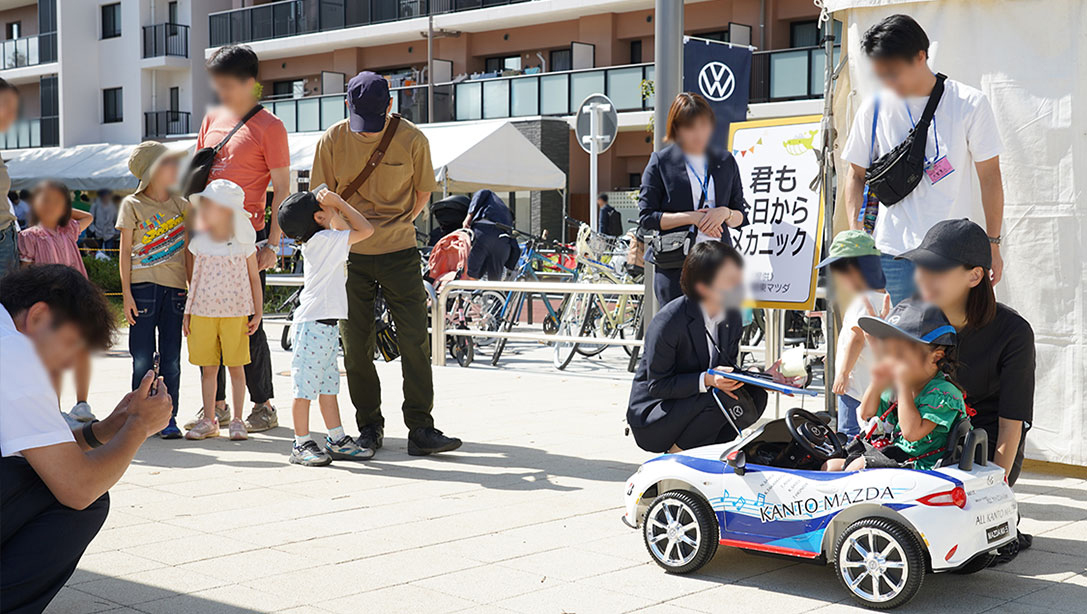 EV普及啓発イベントの写真