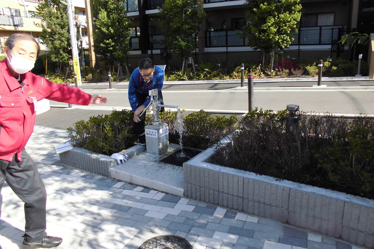 消防訓練の写真③