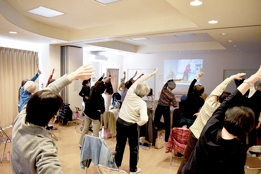 スローエアロビクスの様子②