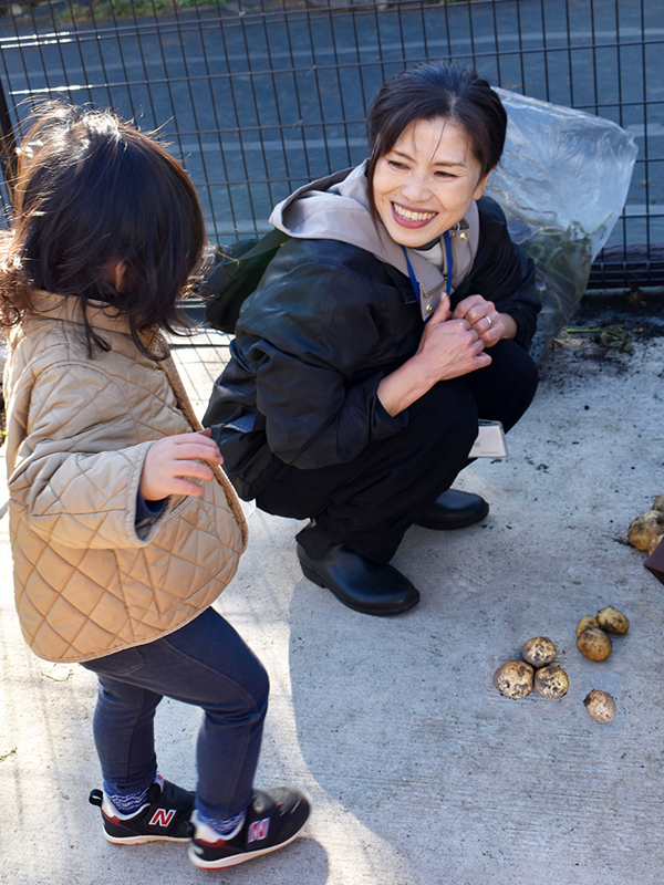 じゃがいも堀りの様子⑤