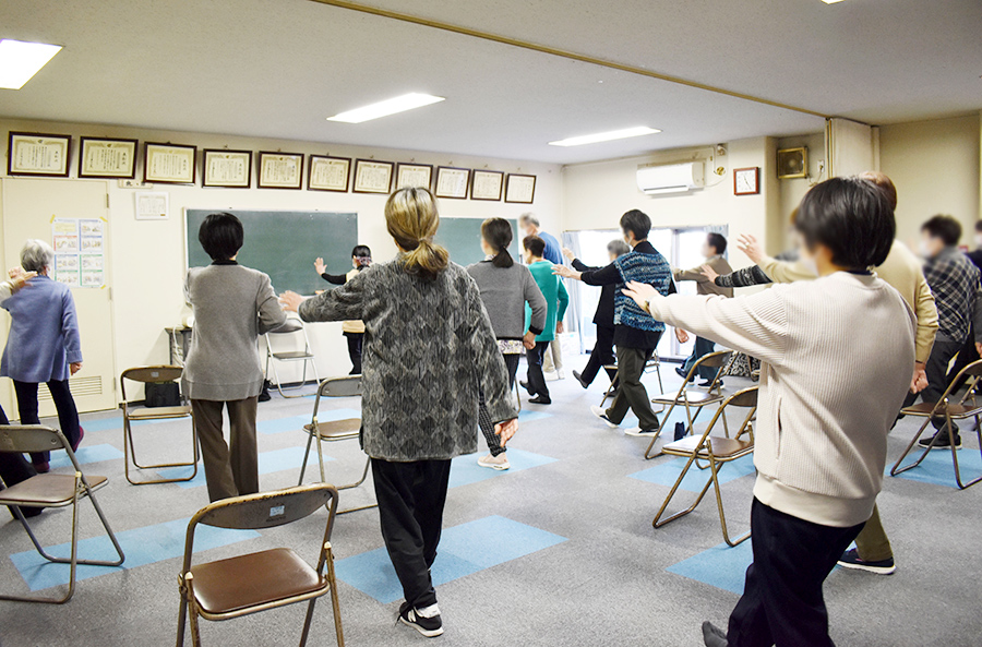 にこにこ運動の様子②