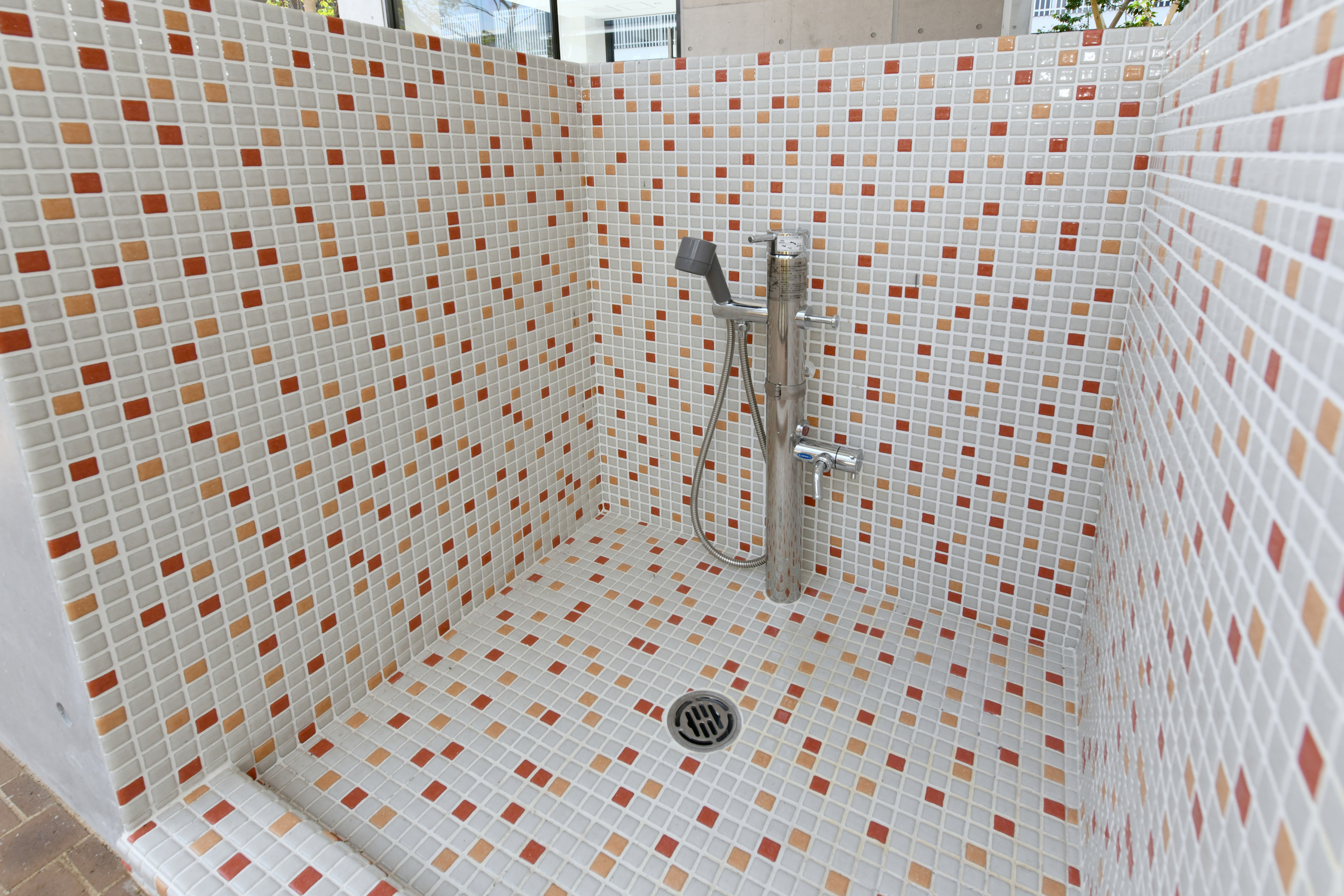 ペット用足洗い場の画像