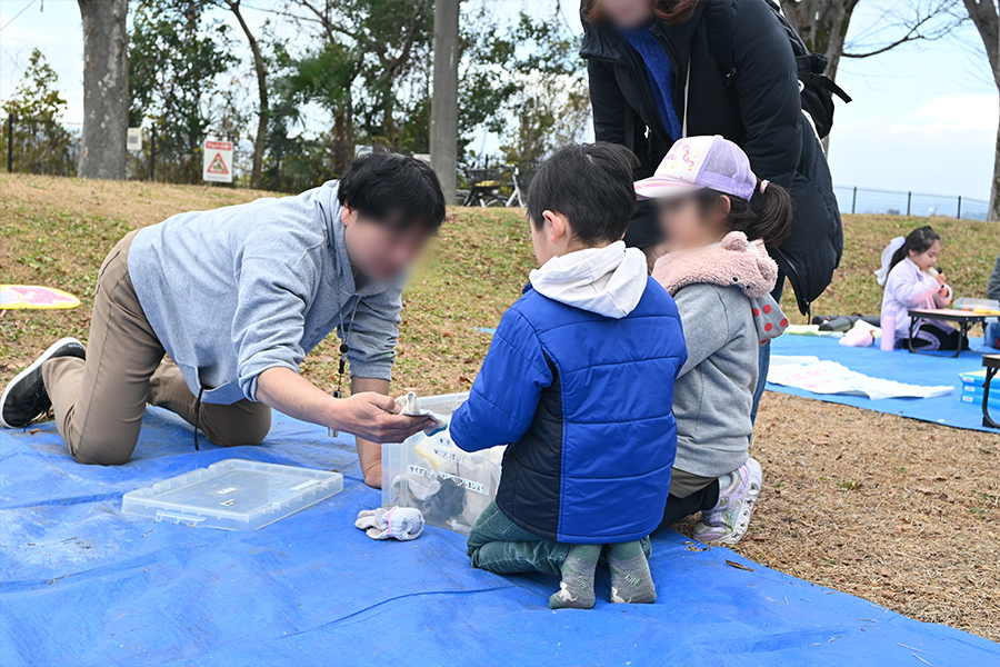 木工作のブースの写真①