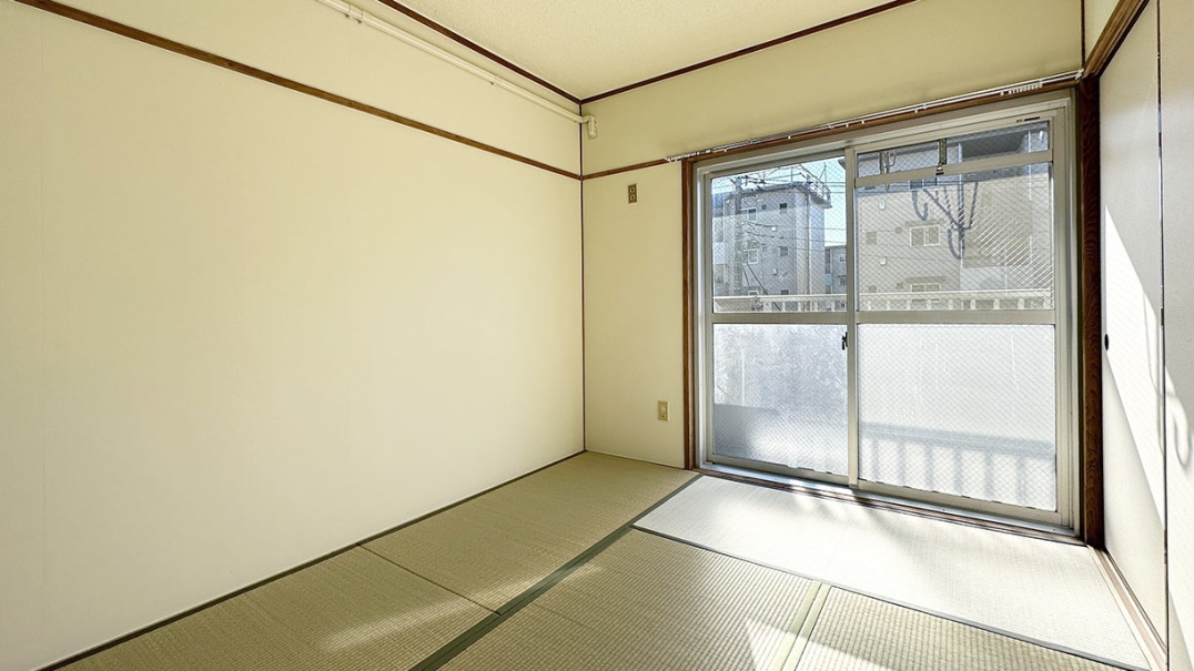 BNタイプ(2DK)　和室1(6畳)2