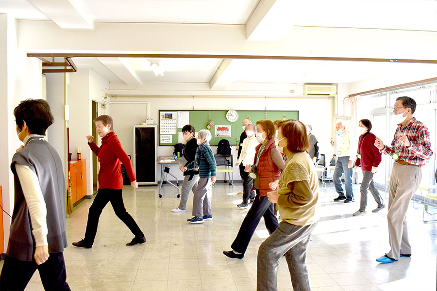 にこにこ体操の様子②