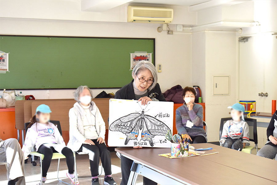 園児とのふれあい交流会の様子②