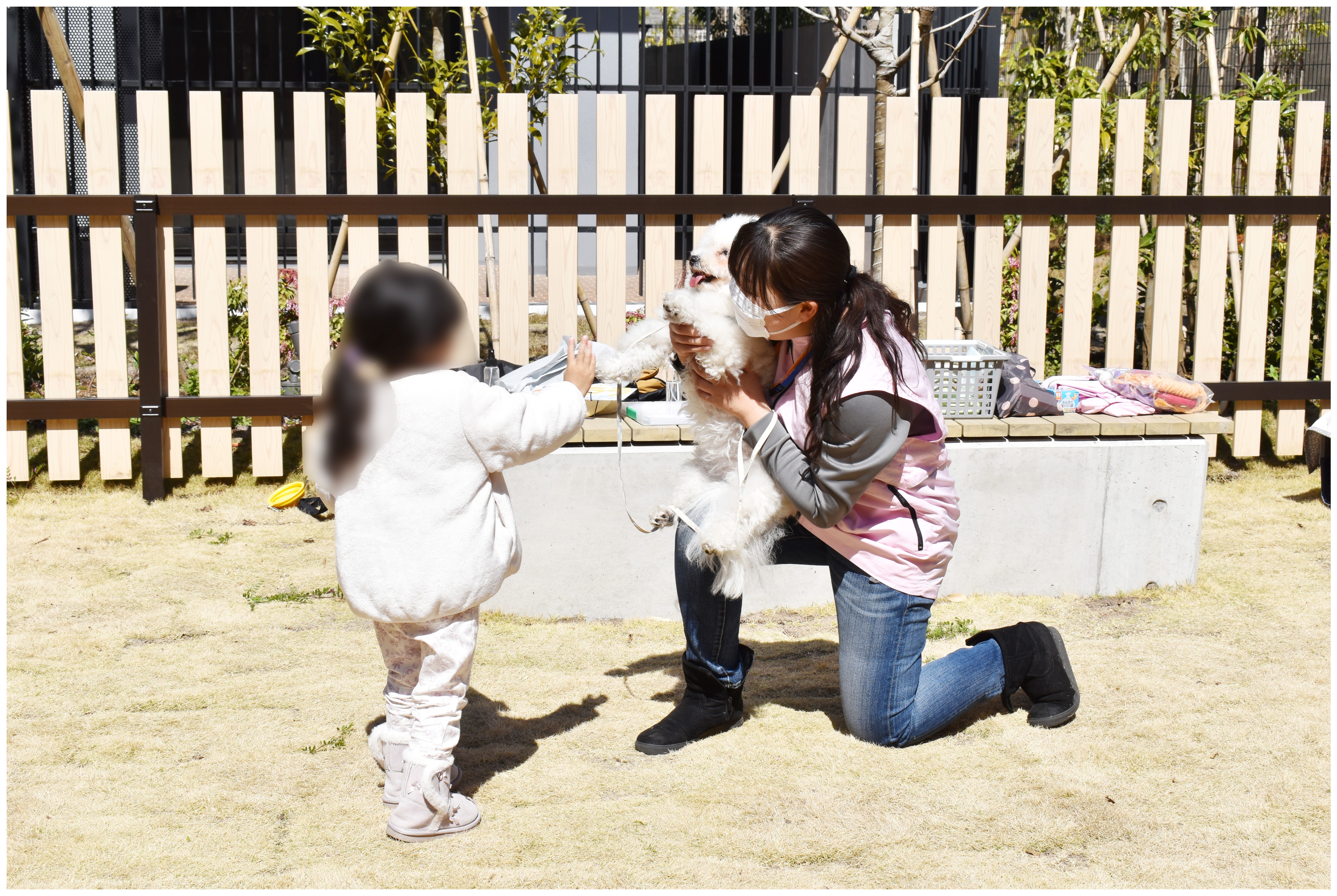 ペットふれあいコーナーの写真1