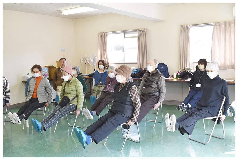 準備体操の写真2