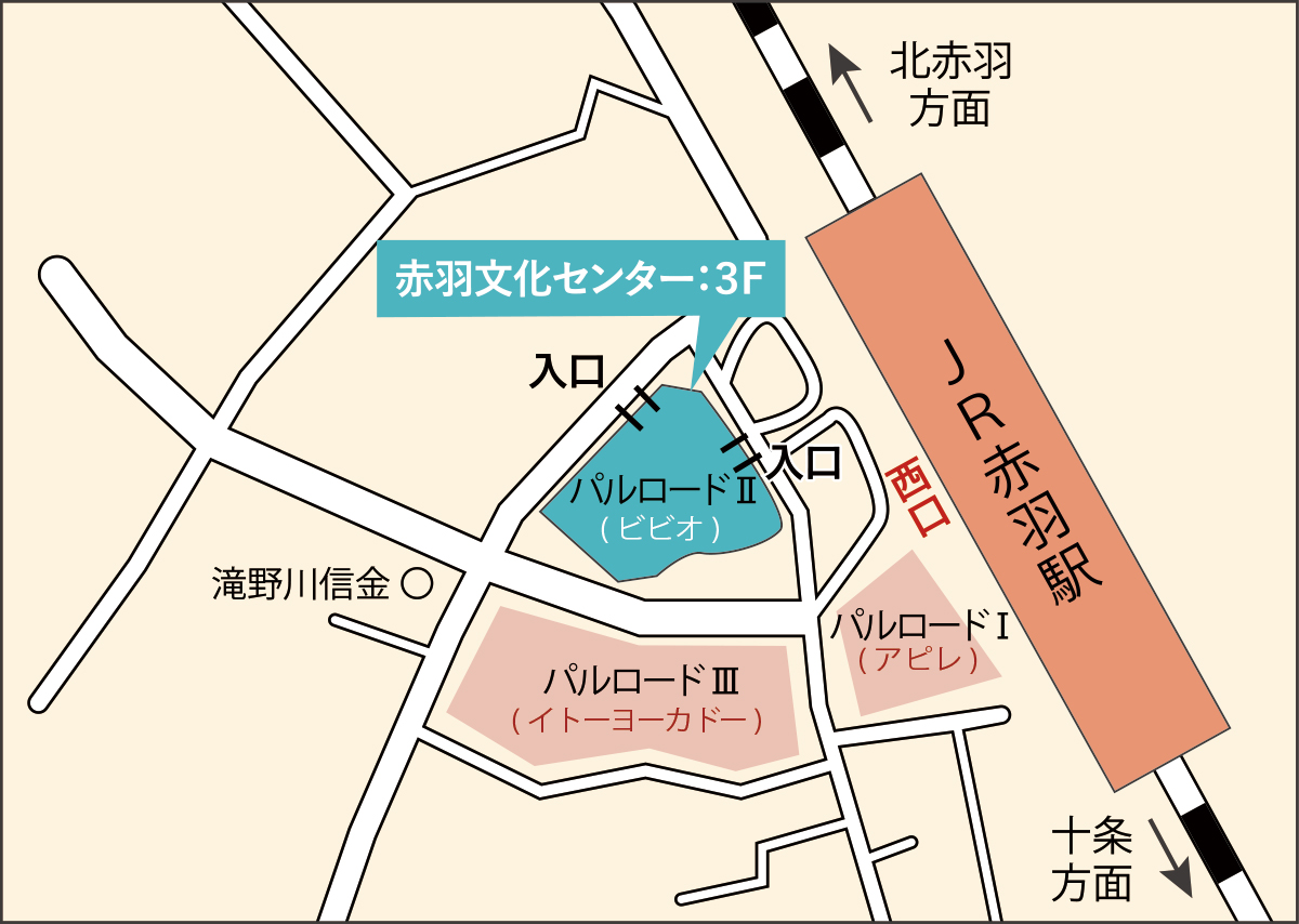 住宅相談会　開催場所の地図