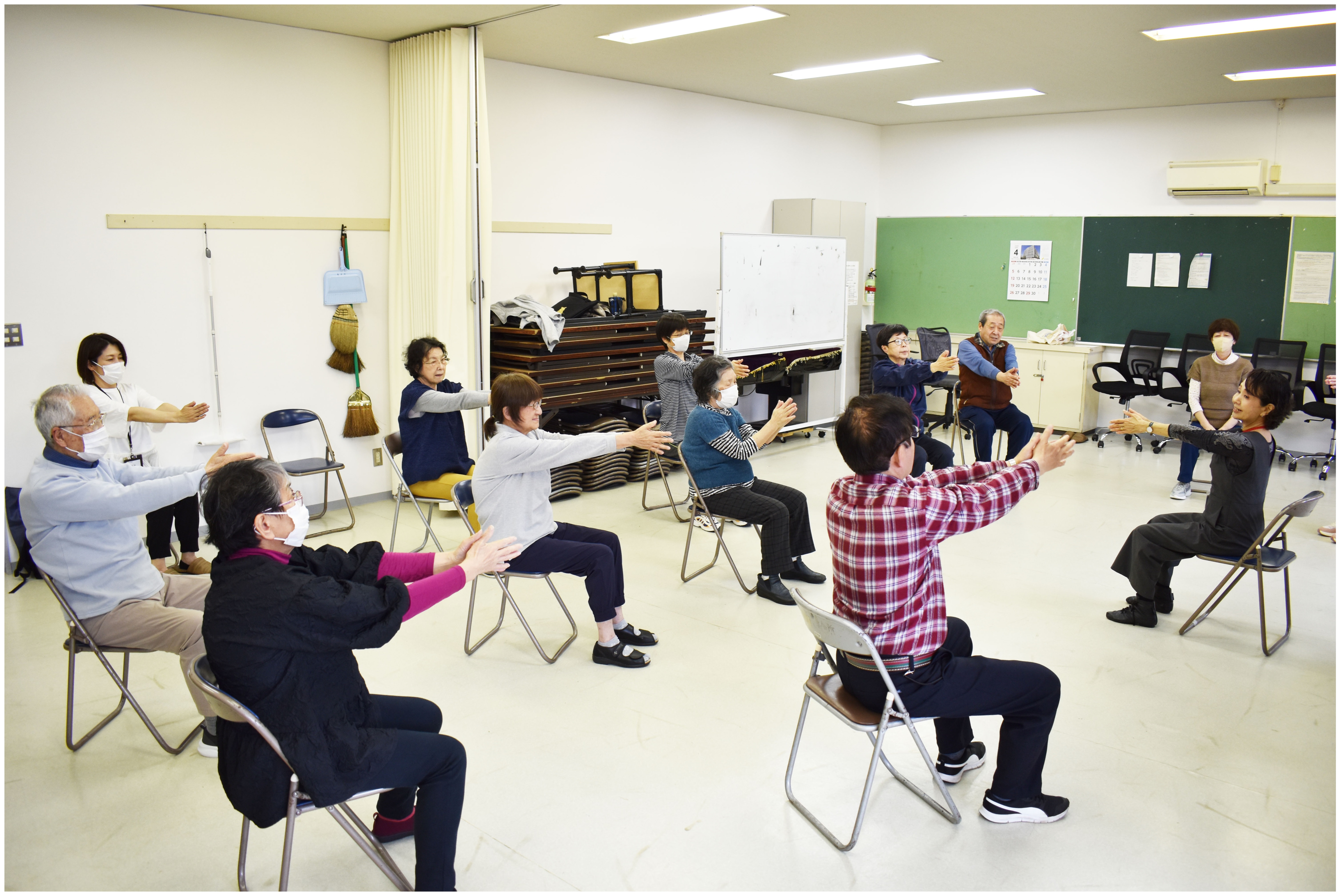 体操の様子