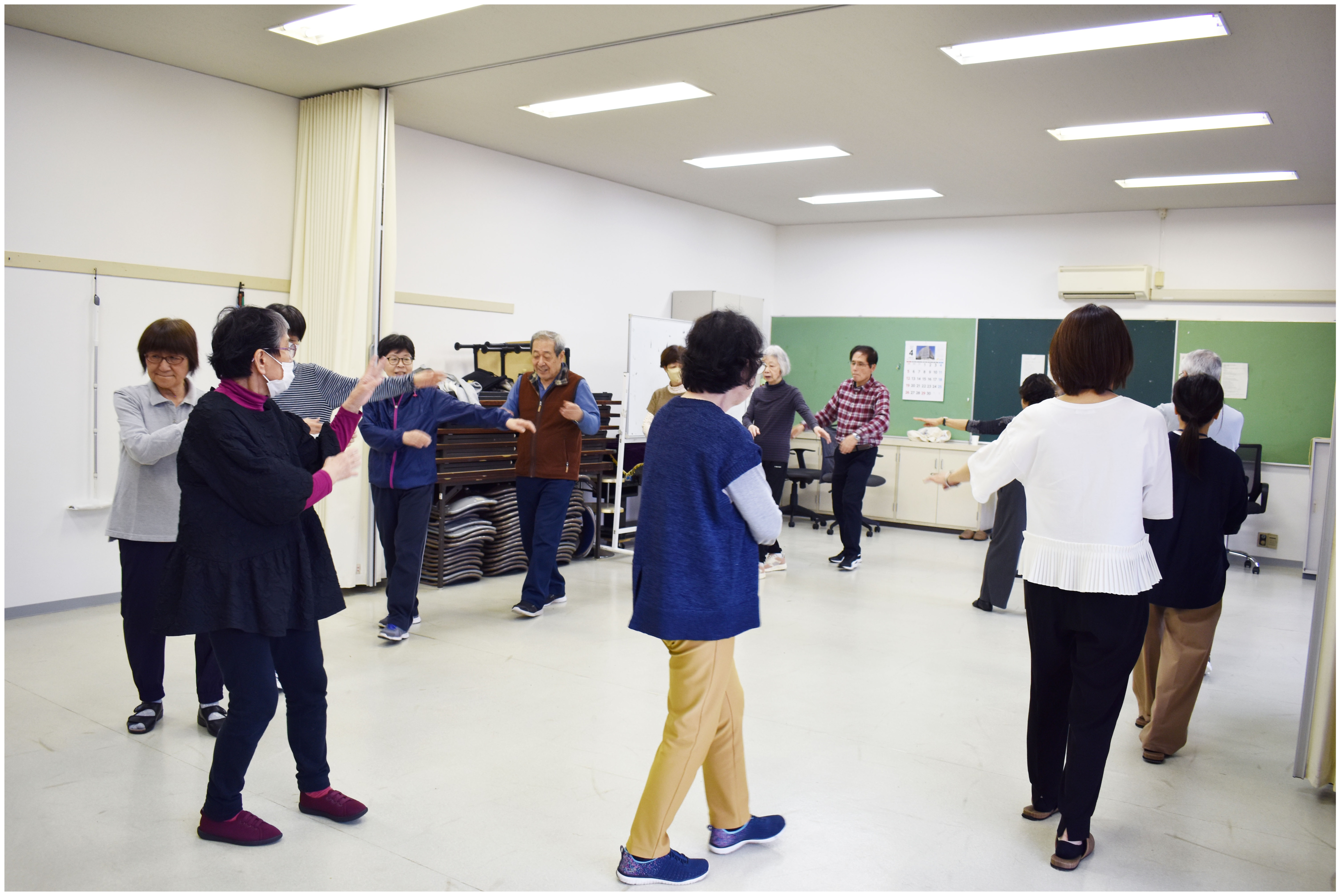 盆踊りの様子